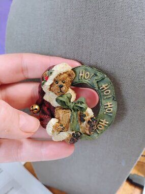 Christmas Bear brooch